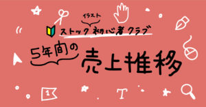 5年間の売上推移